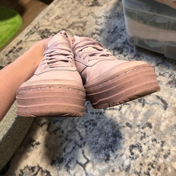 REEBOK CLUB C DOUBLE GEO 'SHELL PURPLE/SHELL PURPLE/INFUSED LILAC' - Picture 9 of 9